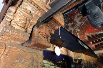 The Mayan, Los Angeles, Los Angeles: Downtown: Mayan decoration detail