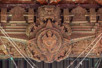 The Mayan, Los Angeles, Los Angeles: Downtown: Proscenium Centerpiece Closeup