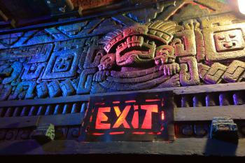 The Mayan, Los Angeles, Los Angeles: Downtown: Lobby Exit Sign