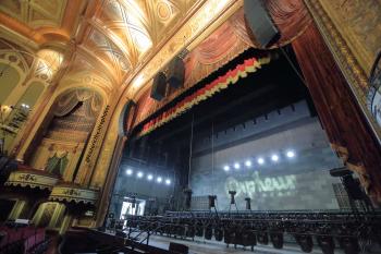 Orpheum Theatre, Los Angeles, Los Angeles: Downtown: Stage from Orchestra right