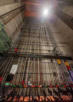 Orpheum Theatre, Los Angeles, Los Angeles: Downtown: Counterweight Wall To Grid