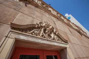 Orpheum Theatre, Phoenix, American Southwest: Door Pediment and Side Wall