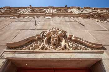 Orpheum Theatre, Phoenix, American Southwest: Pediment Closeup