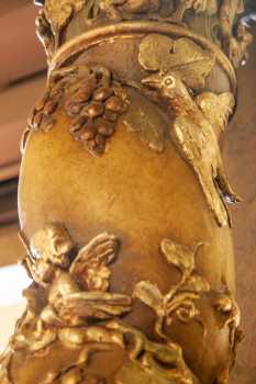 Orpheum Theatre, Phoenix, American Southwest: Decorated Solomonic (corkscrew) Column featuring birds suggestive of a phoenix