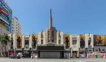 Pantages Theatre, Hollywood, Los Angeles: Hollywood: Hollywood Boulevard Façade (Panoramic)