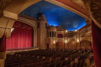 Paramount Theatre, Abilene, Texas: Orchestra from House Left Archway
