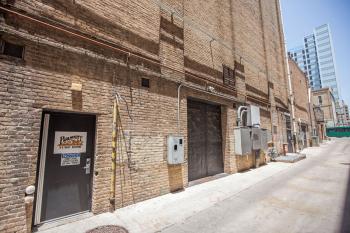 Paramount Theatre, Austin, Texas: Dock Door in Alley