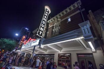 Paramount Theatre, Austin, Texas: Theatre Exterior at Night