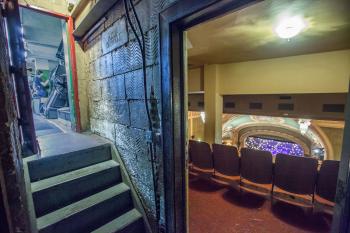 Paramount Theatre, Austin, Texas: Porjection Booth access from rear of Balcony