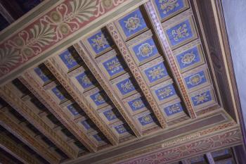 Pasadena Civic Auditorium, Los Angeles: Greater Metropolitan Area: Interior Lobby ceiling
