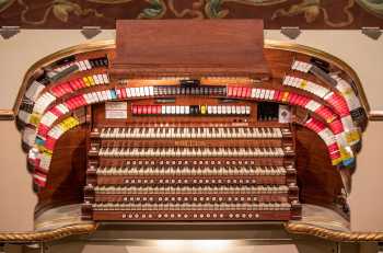 Pasadena Civic Auditorium, Los Angeles: Greater Metropolitan Area: Organ Console