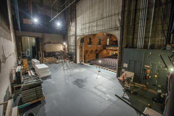 Pasadena Playhouse, Los Angeles: Greater Metropolitan Area: Stage from Fly Floor Upstage