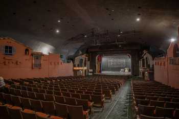 Plaza Theatre, Palm Springs, California (outside Los Angeles and San Francisco): Auditorium from Orchestra Right Rear
