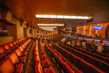 Radio City Music Hall, New York, New York: Rear Orchestra Seating under First Mezzanine