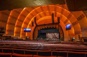 Radio City Music Hall, New York, New York: Stage from Rear Orchestra Seating