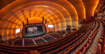 Radio City Music Hall, New York, New York: Third Mezzanine Panorama, from House Left