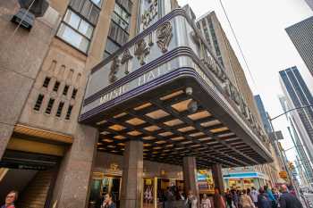 Radio City Music Hall, New York, New York: Box Office and Marquee on 6th Ave