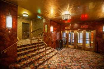Radio City Music Hall, New York, New York: Mezzanine Stair from Grand Foyer