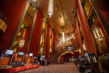 Radio City Music Hall, New York, New York: Grand Foyer from East side