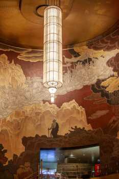 Radio City Music Hall, New York, New York: Grand Foyer Tubular Chandelier