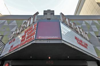 Regent Theater, Los Angeles, Los Angeles: Downtown: Marquee from center