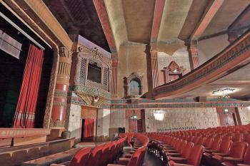 Rialto Theatre, South Pasadena, Los Angeles: Greater Metropolitan Area: Orchestra/Main Floor from side