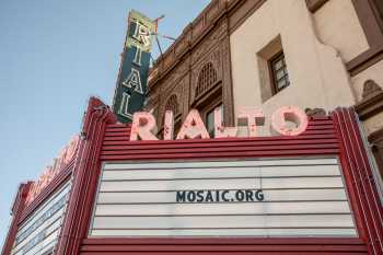 Rialto Theatre, South Pasadena, Los Angeles: Greater Metropolitan Area: Restored Marquee Closeup