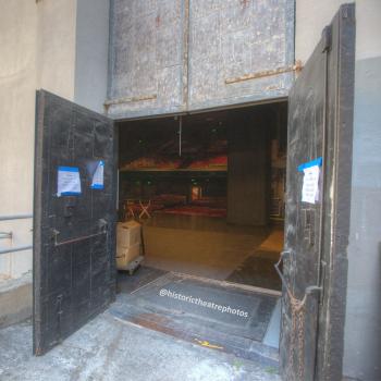 Ricardo Montalbán Theatre, Hollywood, Los Angeles: Hollywood: Load-In Door at rear of Stage