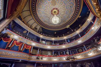 Royal Lyceum Theatre Edinburgh, United Kingdom: outside London: Ceiling from Stalls left