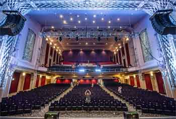 Saban Theatre, Beverly Hills, Los Angeles: Greater Metropolitan Area: Auditorium from Downstage Center