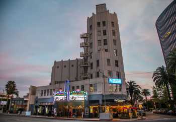 Saban Theatre, Beverly Hills, Los Angeles: Greater Metropolitan Area: Exterior in early 2022