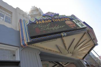 Saban Theatre, Beverly Hills, Los Angeles: Greater Metropolitan Area: Underneath Marquee