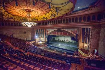 Shrine Auditorium, University Park, Los Angeles: Greater Metropolitan Area: Auditorium from Upper Balcony Right
