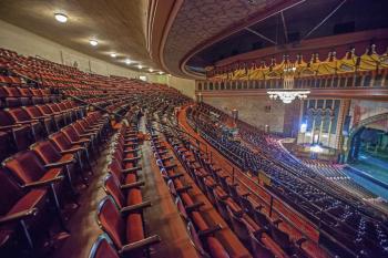 Shrine Auditorium, University Park, Los Angeles: Greater Metropolitan Area: View across Upper Balcony from House Right