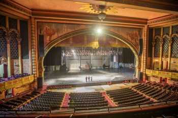 Shrine Auditorium, University Park, Los Angeles: Greater Metropolitan Area: Stage from Balcony Left Front