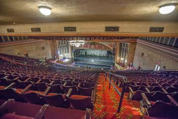 Shrine Auditorium, University Park, Los Angeles: Greater Metropolitan Area: Rear Balcony Right on Aisle