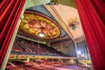 Shrine Auditorium, University Park, Los Angeles: Greater Metropolitan Area: Auditorium from Opera Box House Right