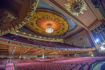 Shrine Auditorium, University Park, Los Angeles: Greater Metropolitan Area: Auditorium from under House Right Box
