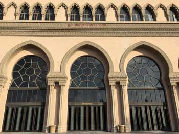 Shrine Auditorium, University Park, Los Angeles: Greater Metropolitan Area: Main Entrance