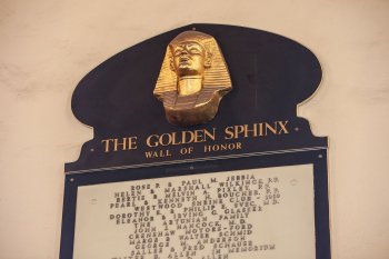 Shrine Auditorium, University Park, Los Angeles: Greater Metropolitan Area: Vestibule plaque
