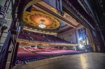 Shrine Auditorium, University Park, Los Angeles: Greater Metropolitan Area: Stage and Auditorium from Downstage Left
