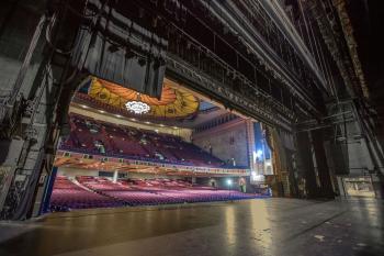 Shrine Auditorium, University Park, Los Angeles: Greater Metropolitan Area: Stage and Auditorium from Upstage Left