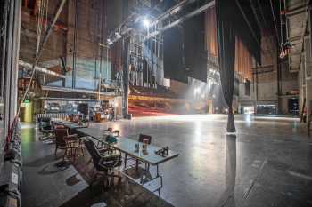 Shrine Auditorium, University Park, Los Angeles: Greater Metropolitan Area: Empty Stage from Upstage Left