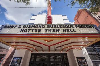 Stateside at the Paramount, Austin, Texas: Marquee and Readerboard from below