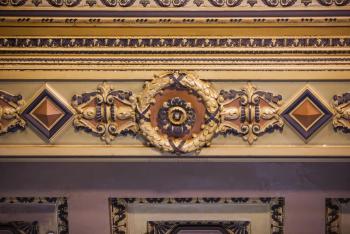 State Theatre, Los Angeles, Los Angeles: Downtown: Decorative ceiling frieze