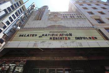 Tower Theatre, Los Angeles, Los Angeles: Downtown: Underneath the 1960s Marquee in 2018