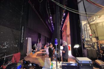 Warner Grand, San Pedro, Los Angeles: Greater Metropolitan Area: Backstage from Stage Right