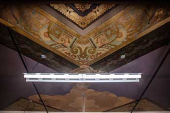 Warner Theatre, Huntington Park, Los Angeles: Greater Metropolitan Area: Lounge Ceiling Detail