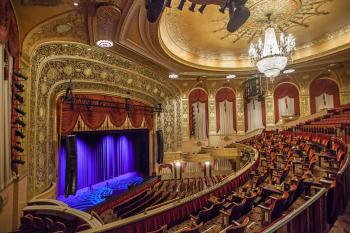 Warner Theatre, Washington D.C., Washington DC: Balcony Left view to Stage