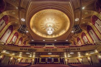 Warner Theatre, Washington D.C., Washington DC: Ceiling from Stage